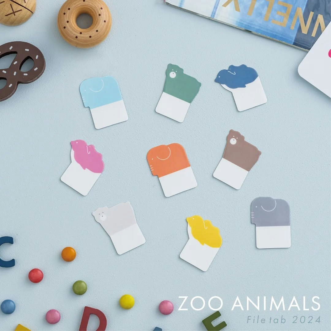 Kanmido File Tab 9 Index Sheets 32 Label Stickers