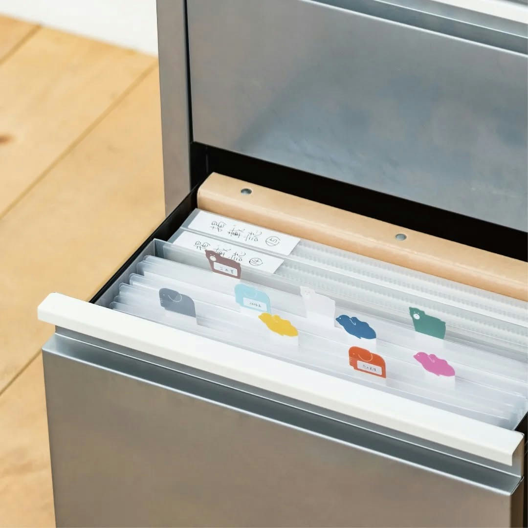 Kanmido File Tab 9 Index Sheets 32 Label Stickers