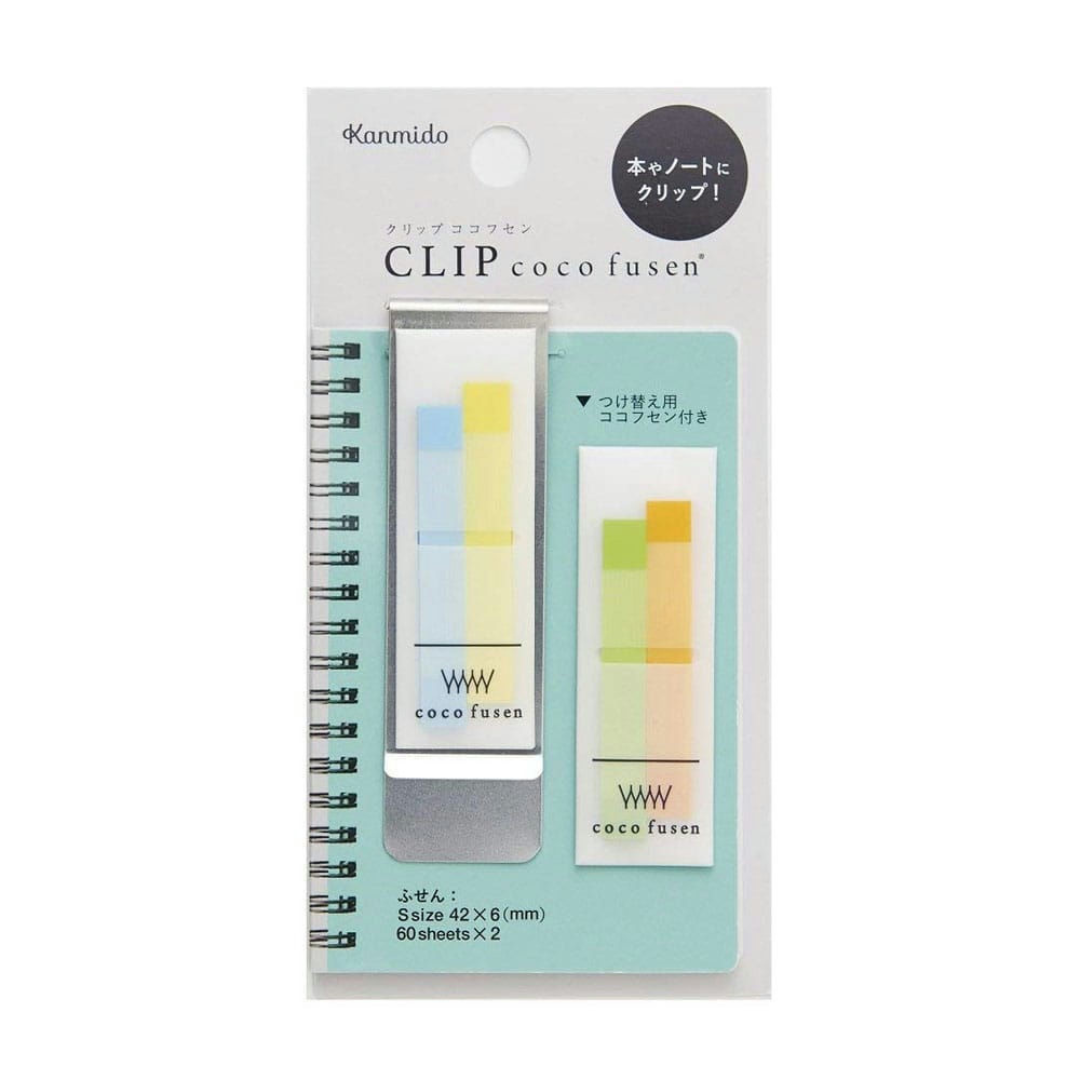 Kanmido Coco Fusen Index Markers with Clip
