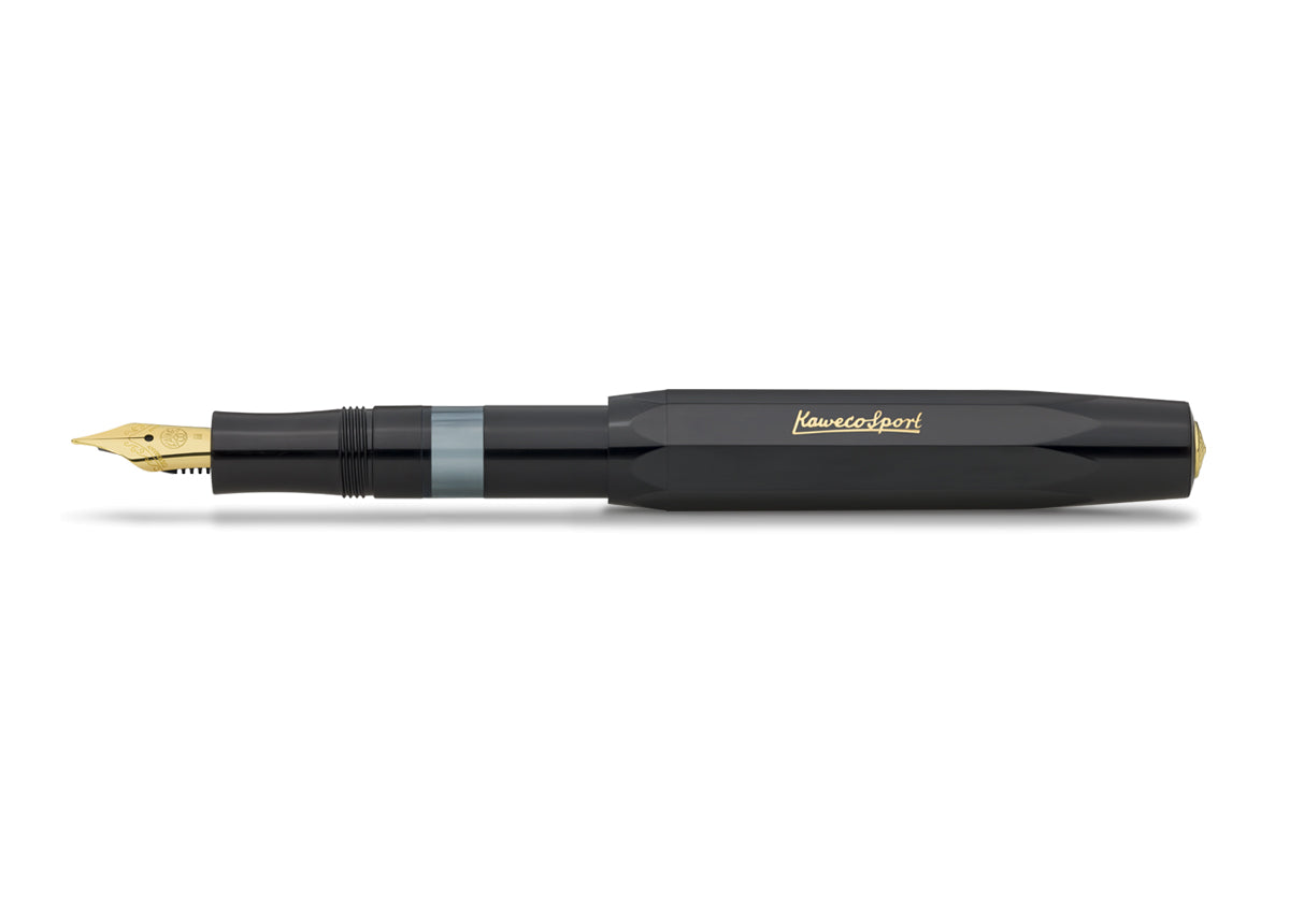 Kaweco Piston Sport Classic Black-Gold