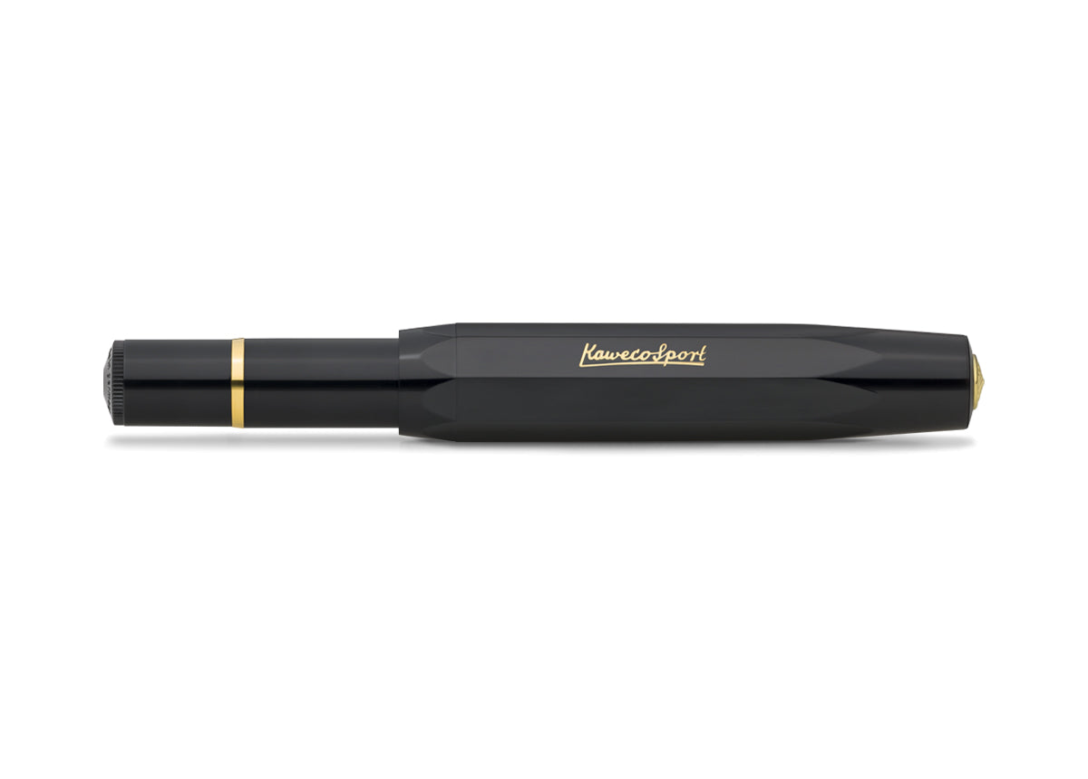 Kaweco Piston Sport Classic Black-Gold