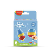 Keyroad 3IN1 Rocket Wax Crayons Set