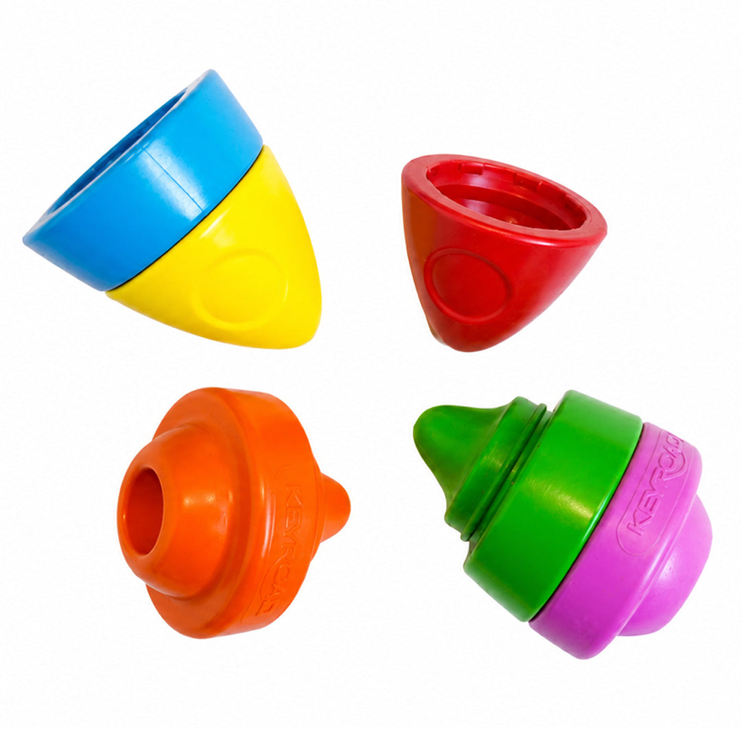 Keyroad 3IN1 Rocket Wax Crayons Set
