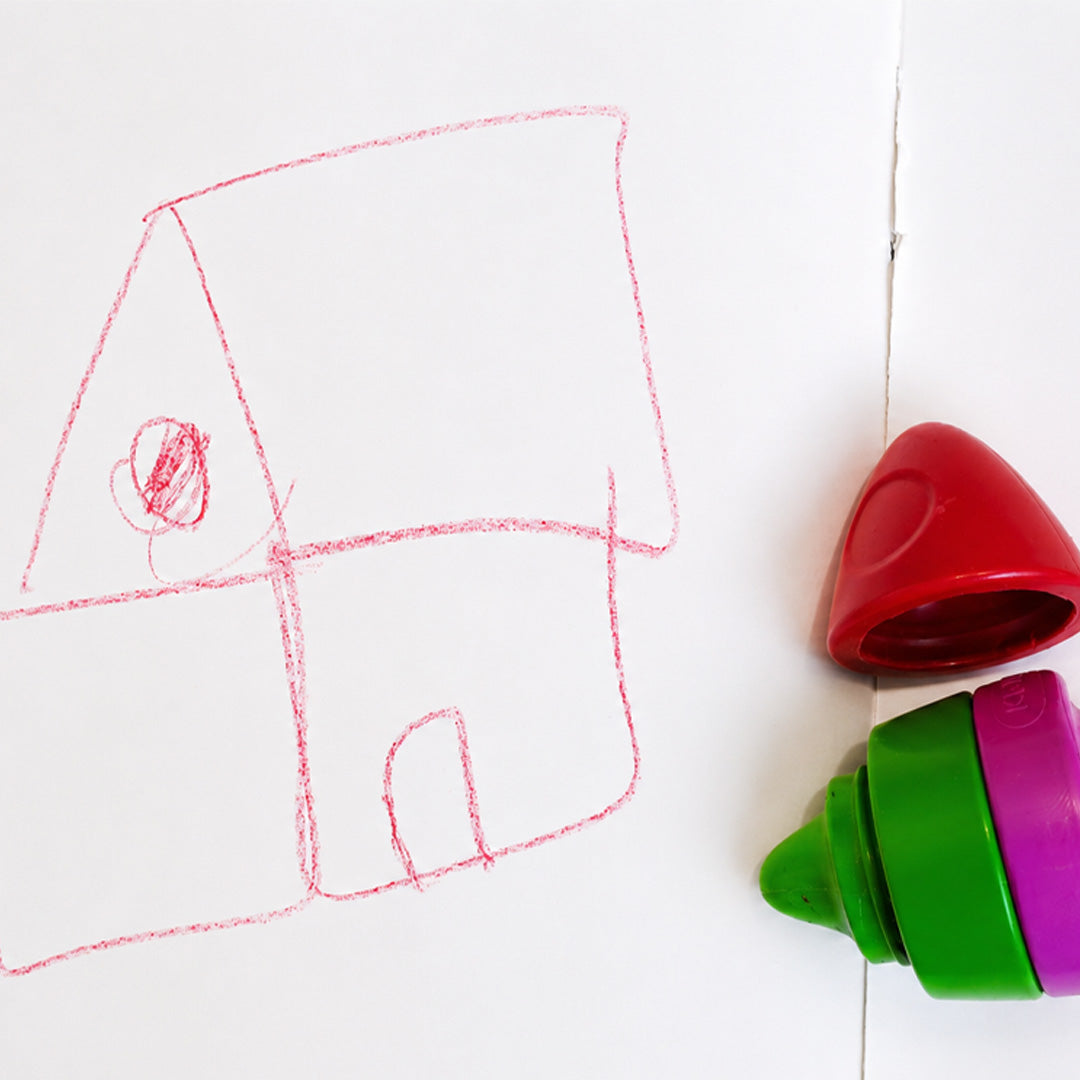 Keyroad 3IN1 Rocket Wax Crayons Set