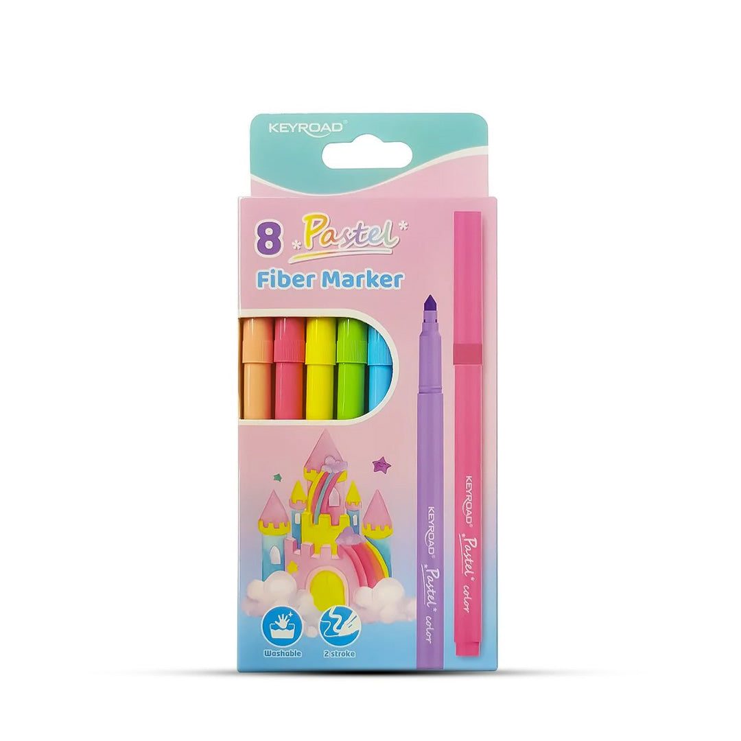 Keyroad Pastel Fiber Marker