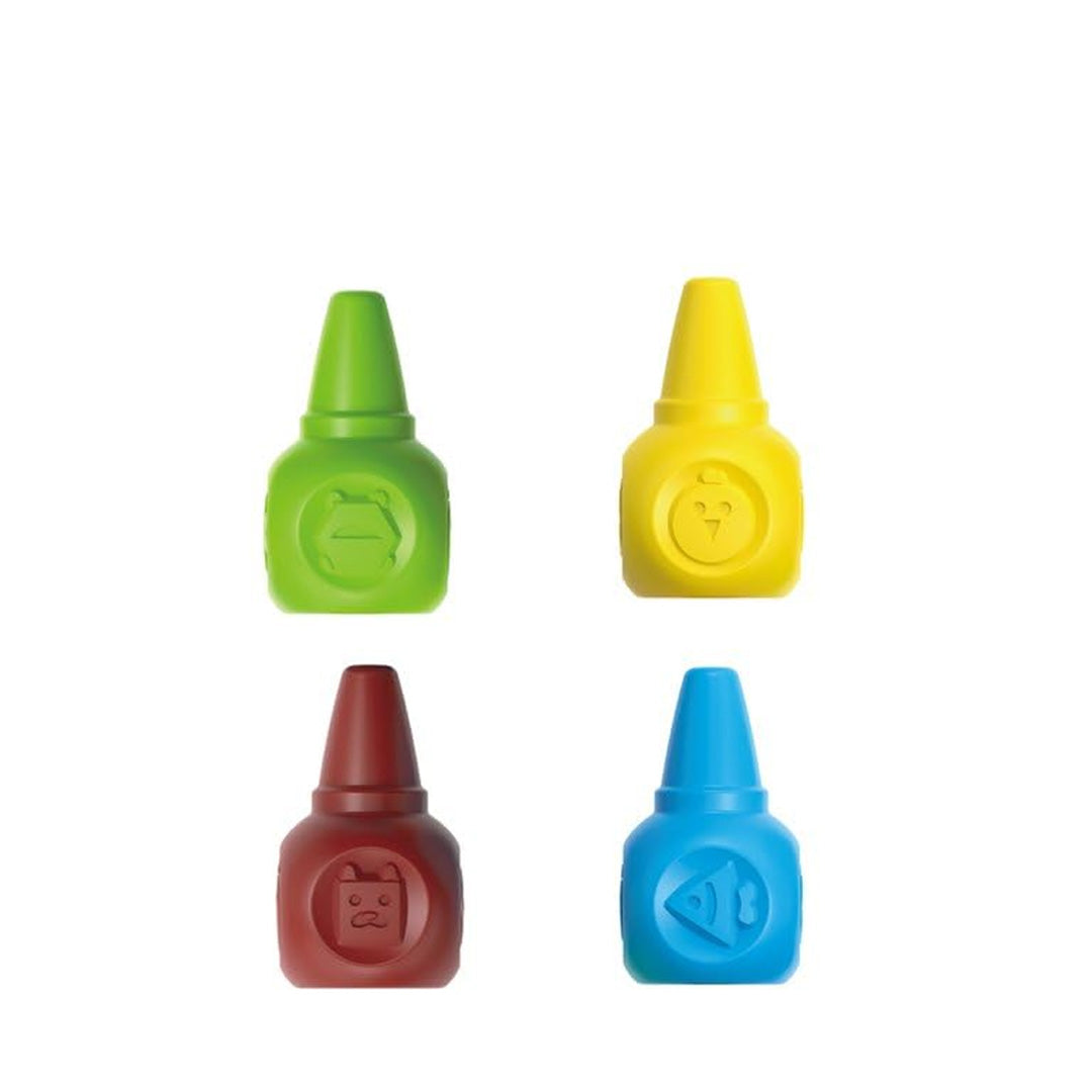 Keyroad Finger Stick on Wax Crayons Set