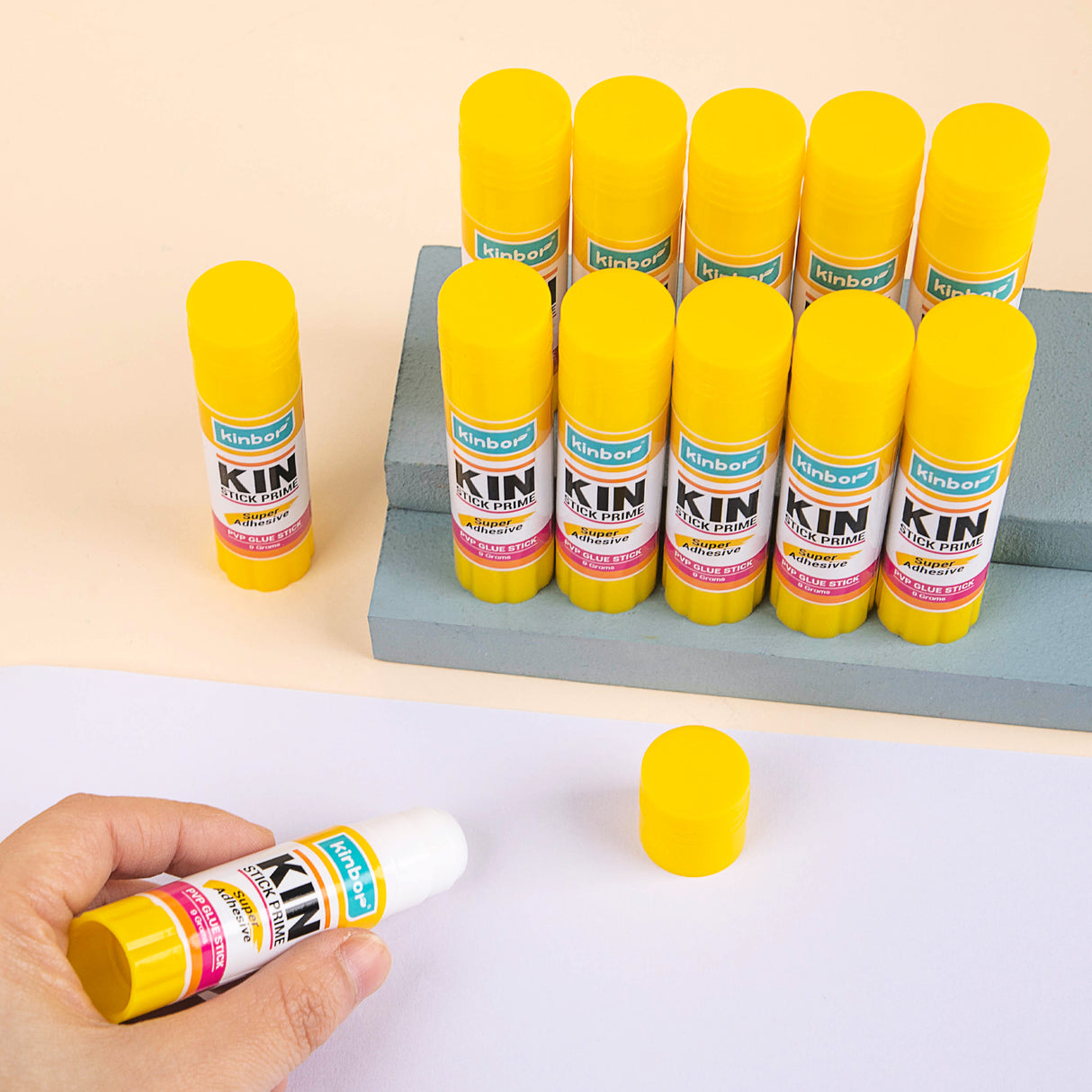 Kinbor Kin Stick Prime Super Adhesive PVP Glue Stick