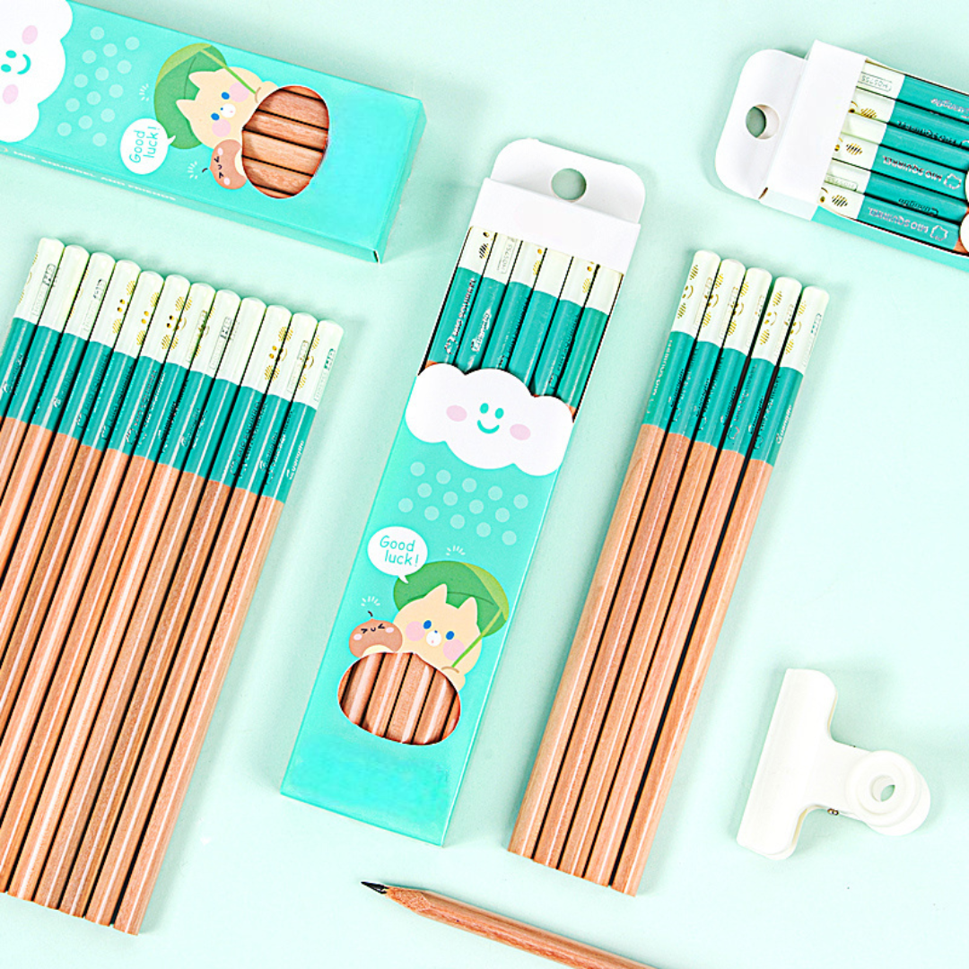 Kinbor Zippy HB Triangular Pencil-Pack of 12