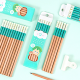 Kinbor Zippy HB Triangular Pencil-Pack of 12