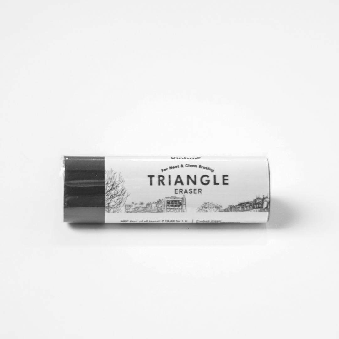Kinbor Triangle Eraser - Pack of 2