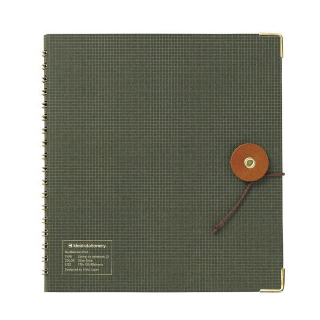 Kleid String Tie Notebook