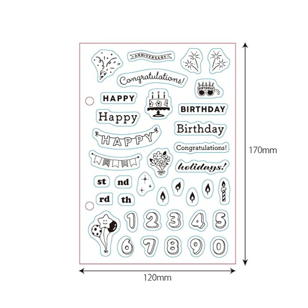 Kodomo No Kao Clear Stamp Sheet