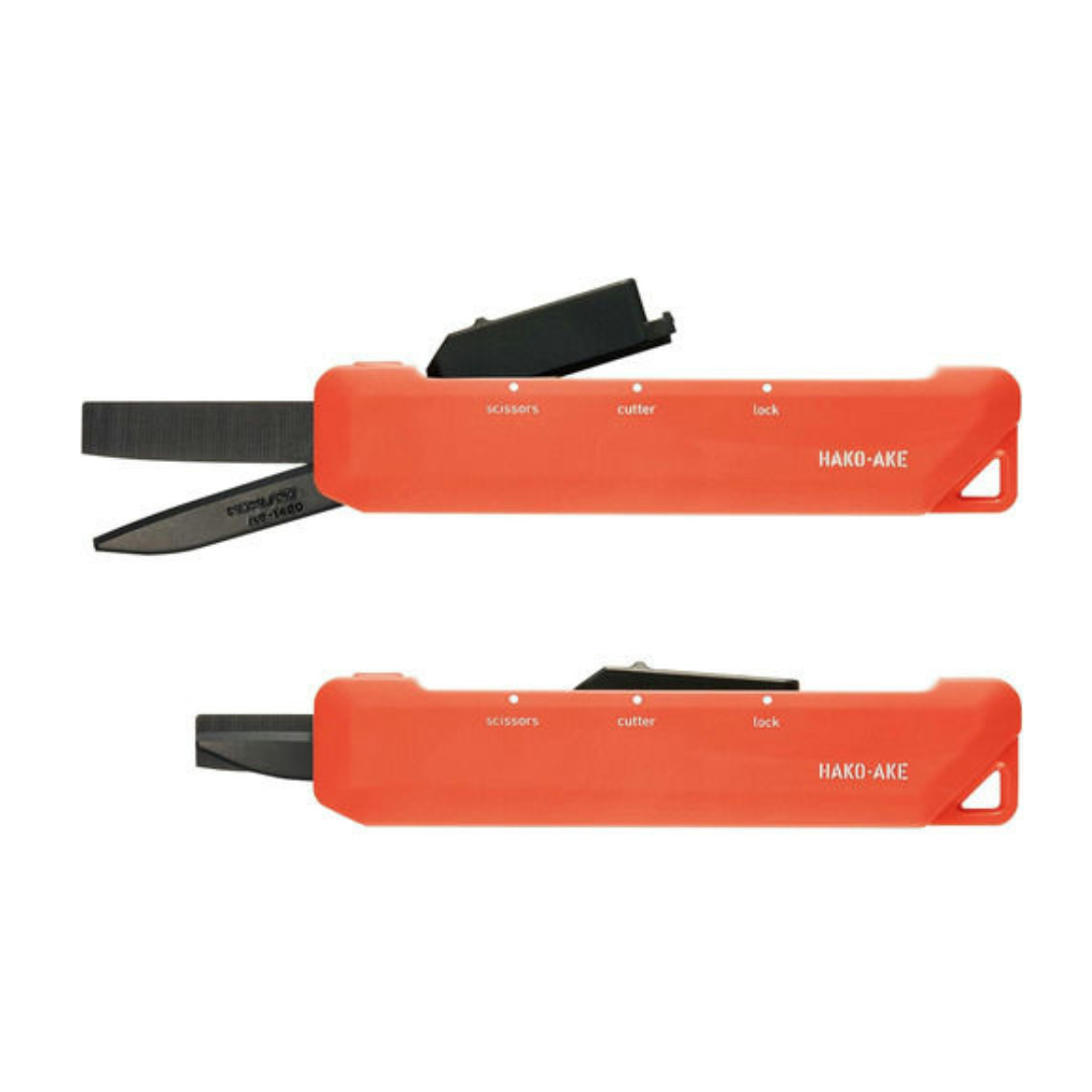 Kokuyo Scissors Cutter 2 Way HAKO-AKE Standard Blade