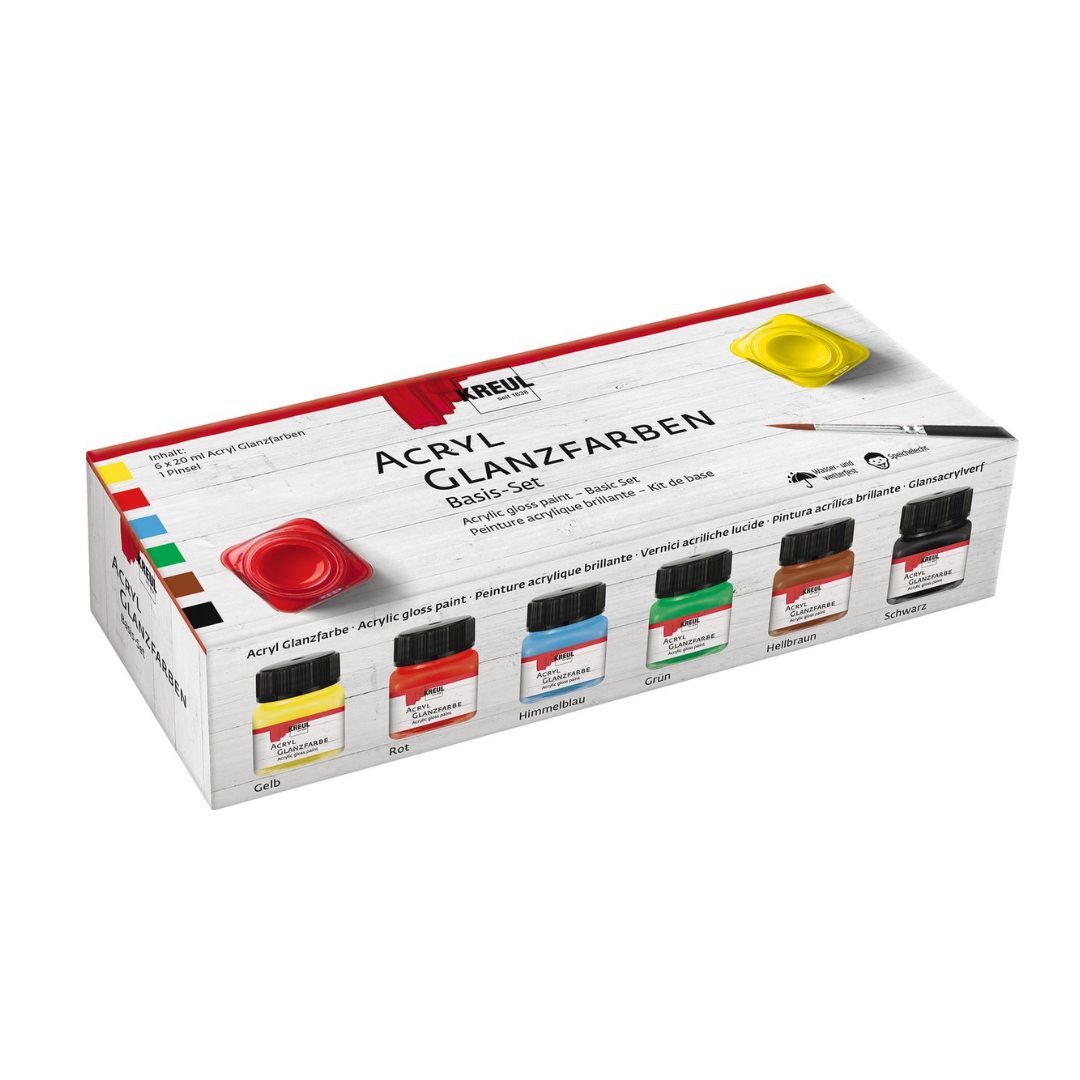 Kreul Acrylic gloss paint Set