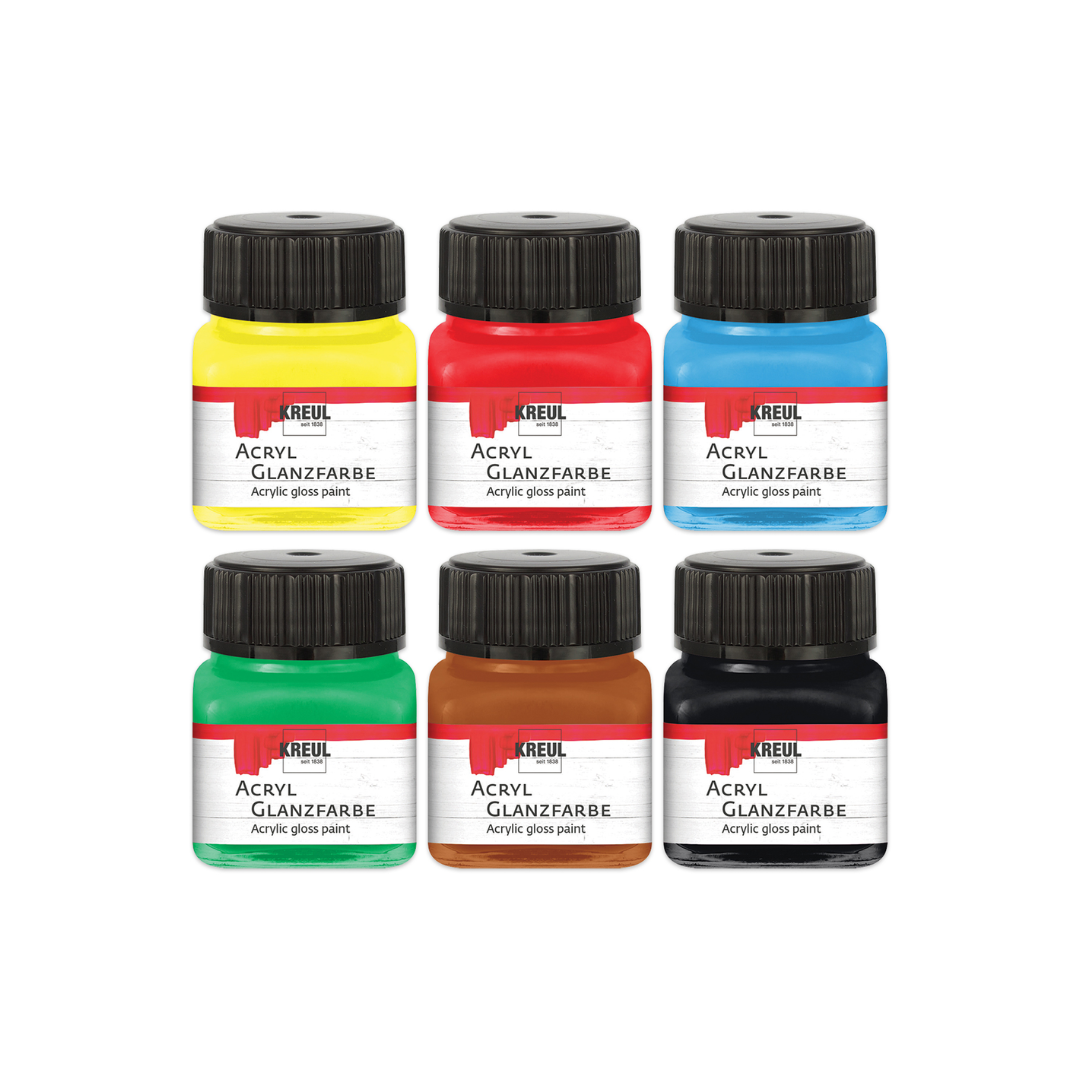 Kreul Acrylic gloss paint Set