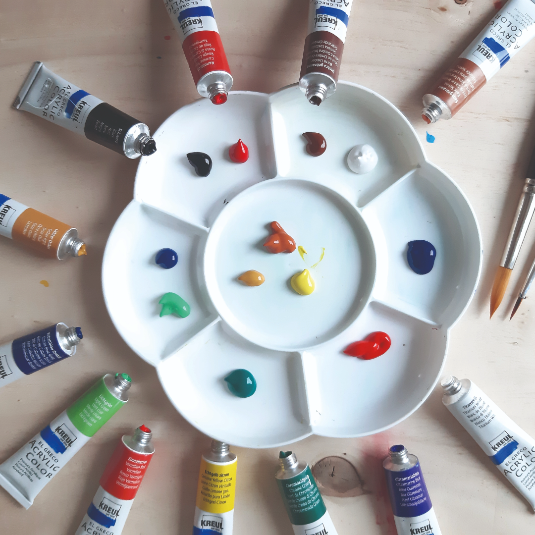 Kreul EL Greco Water-Based Acrylic Color Set