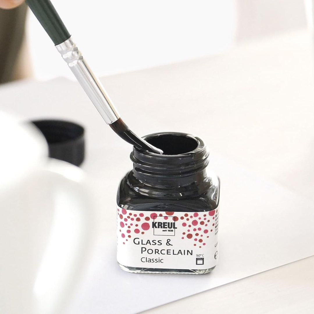 Kreul Glass & Porcelain Classic Paint Set