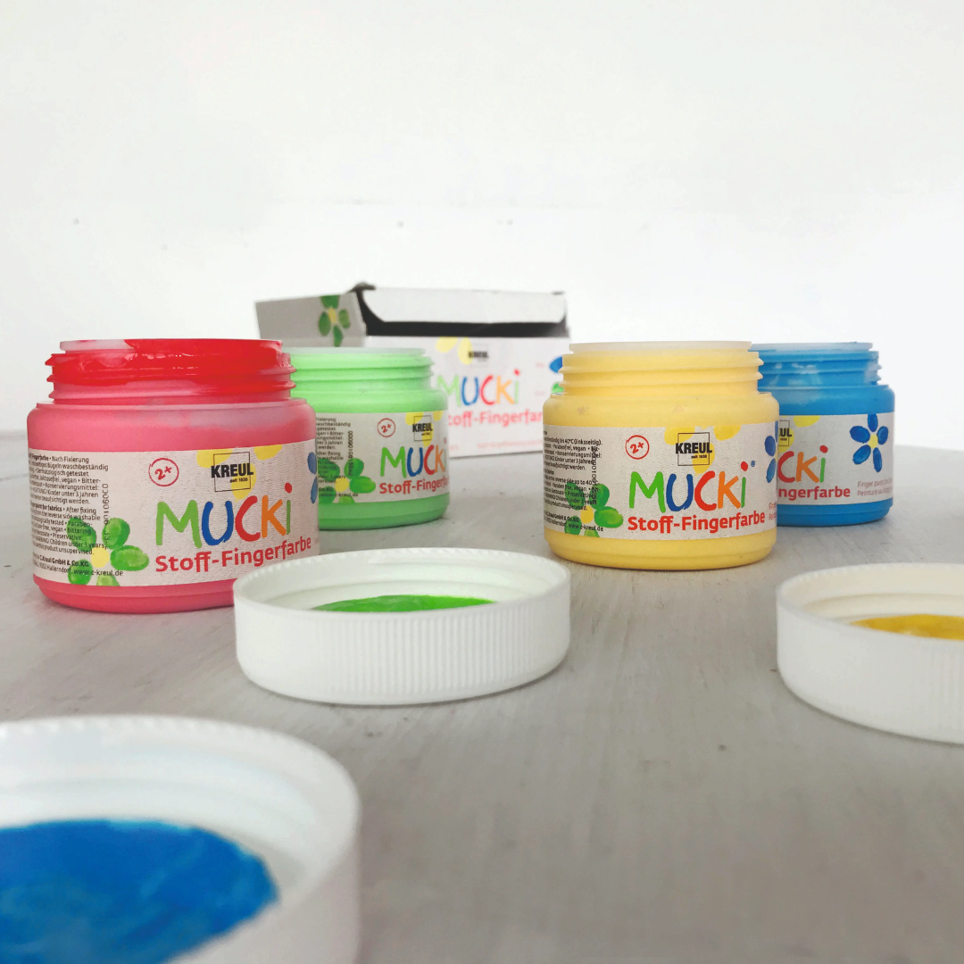 Kreul Mucki fabrics Finger paint Set