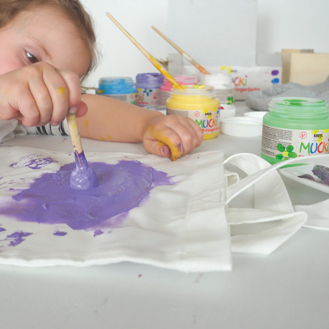 Kreul Mucki fabrics Finger paint Set