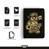 Mooch Diary Handcrafted  For Your Stories -A5 (khaki Paper)