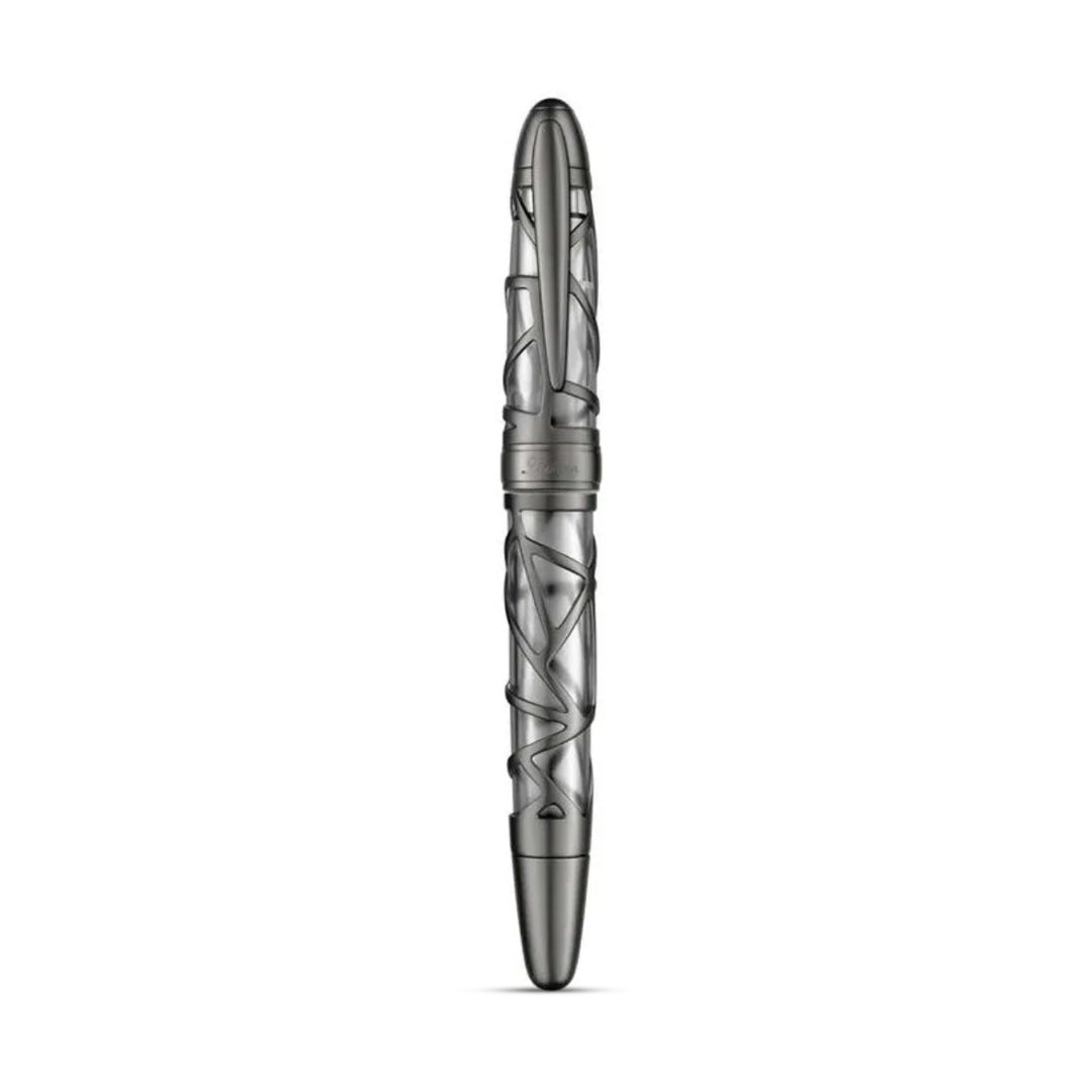 Laban Skeleton Gun Metal Fountain Pen
