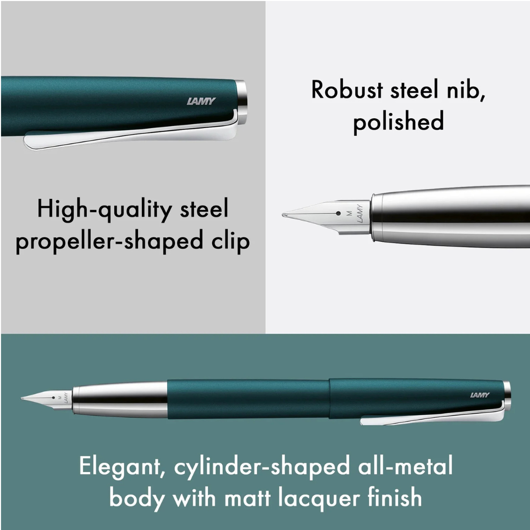 Lamy 069 Studio Petrol CT Fountain Pen