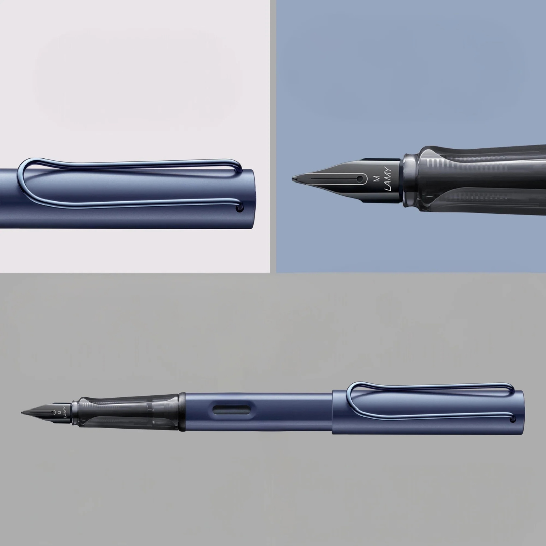 Lamy 0E5 LX Blue PVD Special Edition Fountain Pen