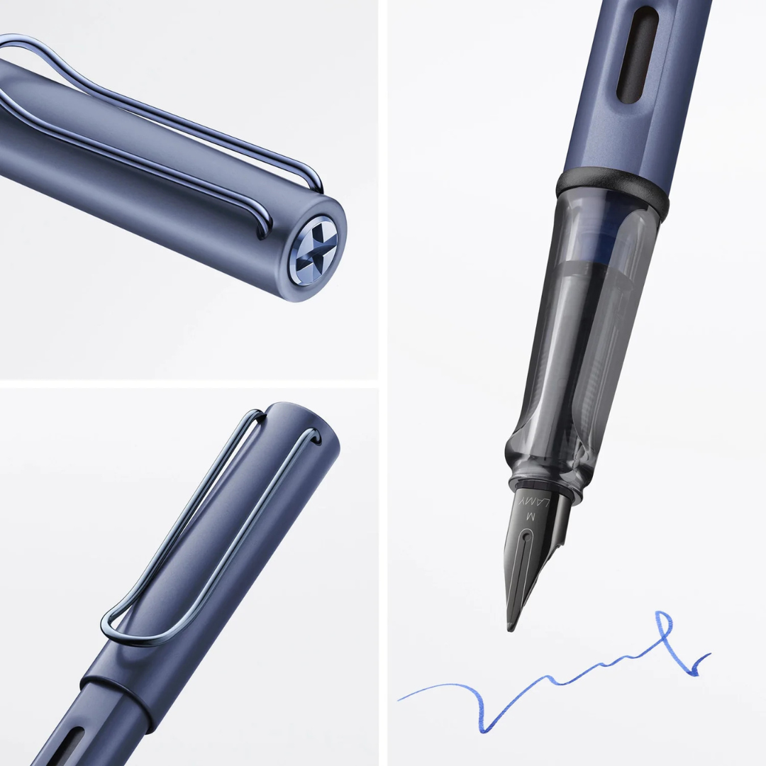 Lamy 0E5 LX Blue PVD Special Edition Fountain Pen