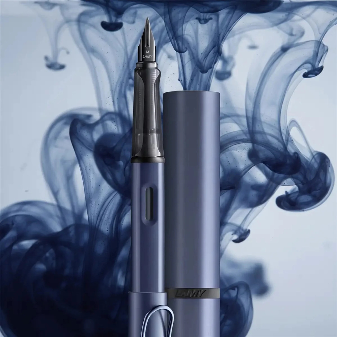 Lamy 0E5 LX Blue PVD Special Edition Fountain Pen