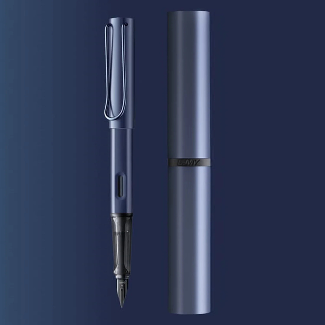 Lamy 0E5 LX Blue PVD Special Edition Fountain Pen