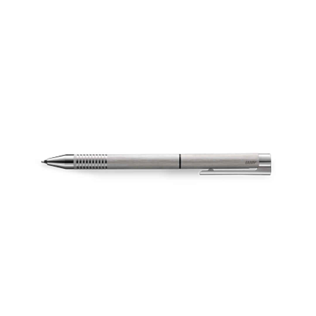 Lamy 606 Twin Brushed Stainless Steel Multisystem Pen