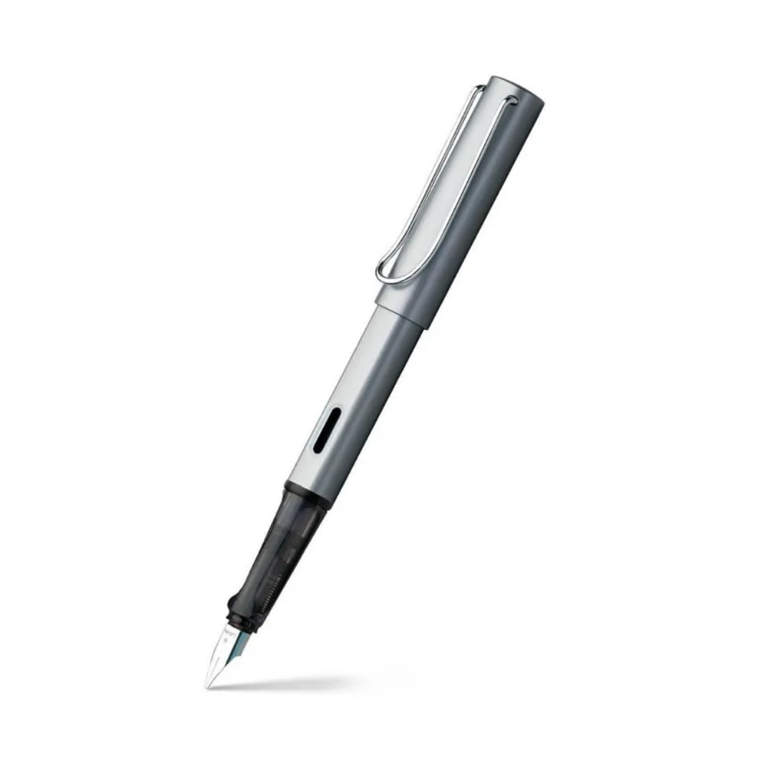 Lamy AL-Star 026 Fountain Pen Fine Graphite With Chrome Metal Clip