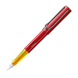 Lamy Al Star Glossy Red Fountain Pen Set with Notebook Special Edition