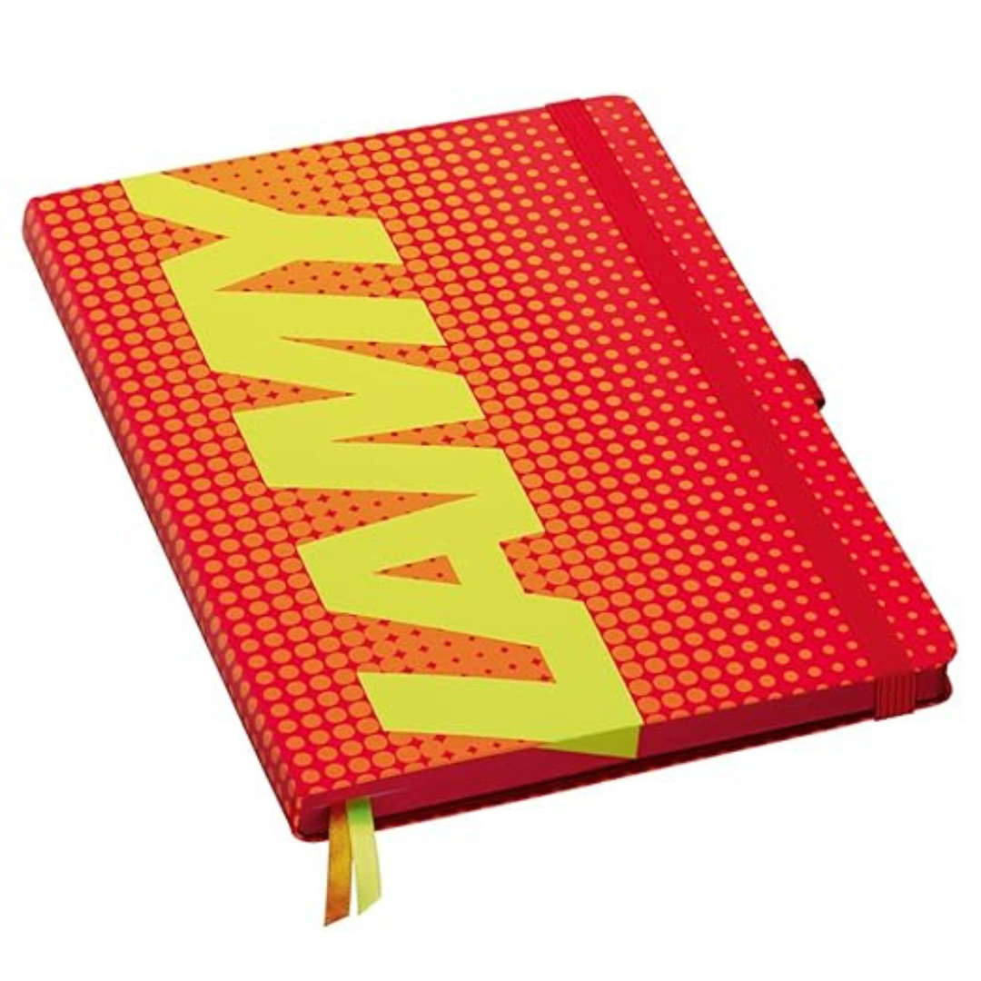 Lamy AL-star Special Edition Glossy Red Fountain Pen Set with Notebook