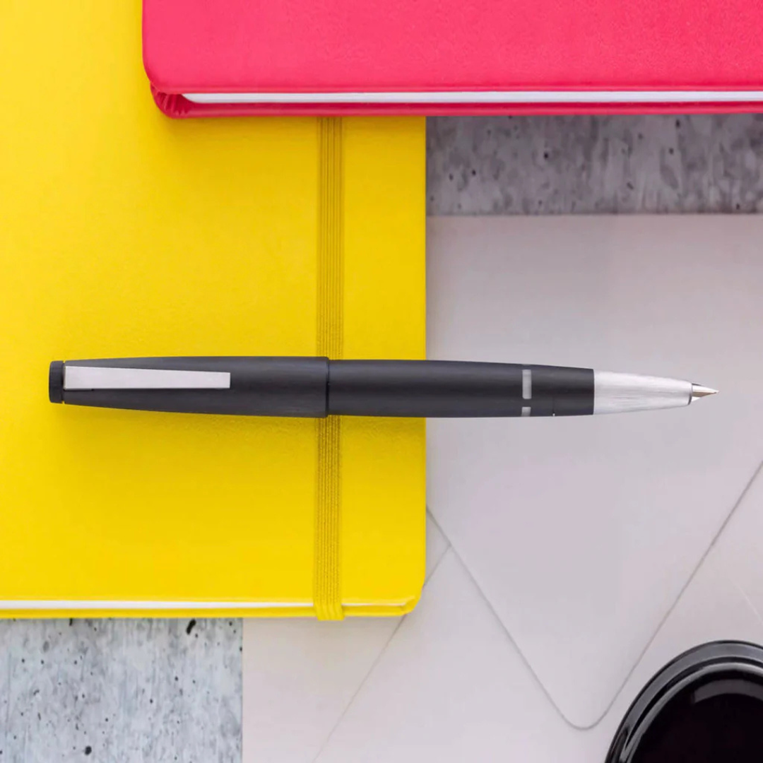 Lamy Black Medium Gold Nib Fountain Pen