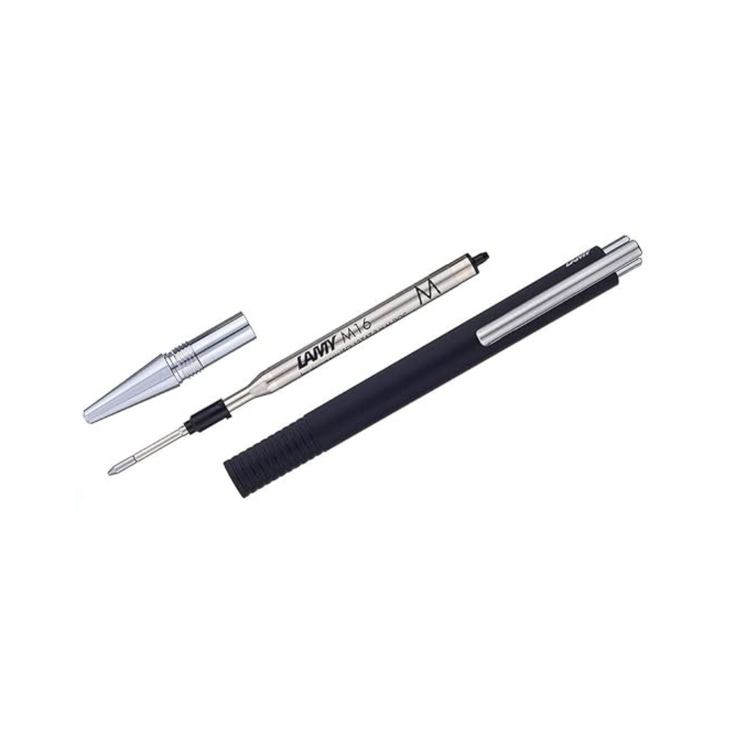 Lamy Logo M+ Blue Ink Ball Pen