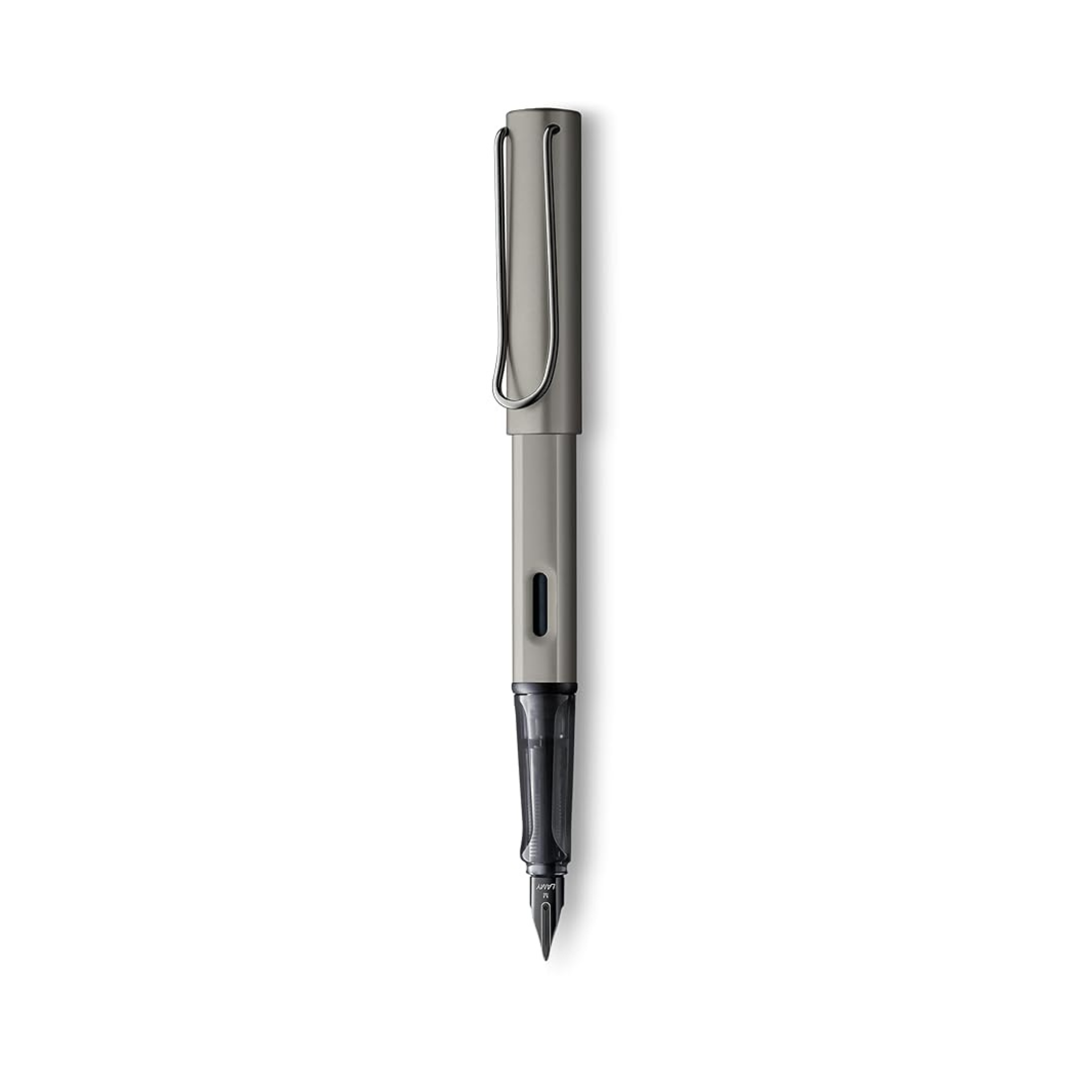 Lamy LX 057 Fountain Pen Medium Ruthenium With Ruthenium Metal Clip