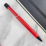 Lamy M16bk Safari Red Medium Nib BallPoint Pen