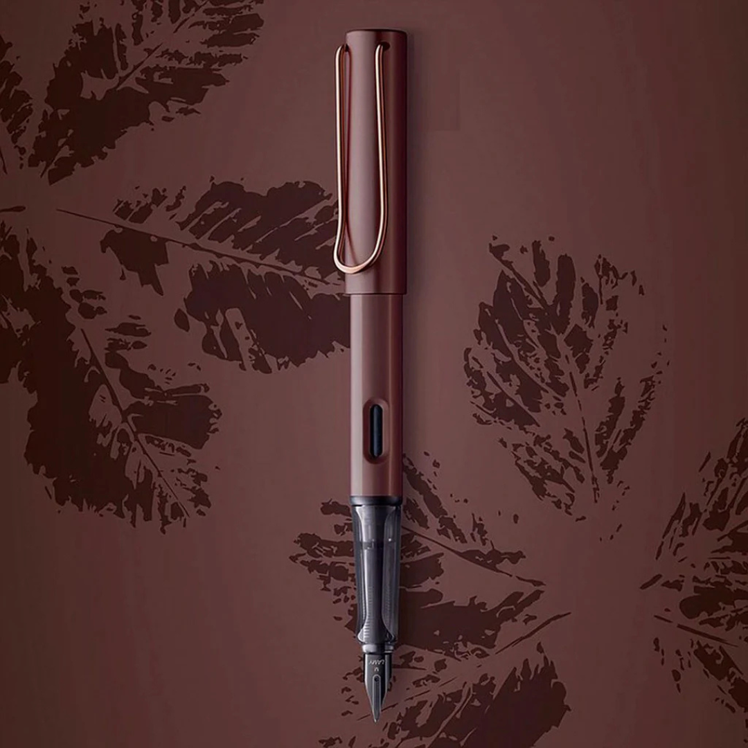 Lamy Marron Fountain Pen-Fine Nib