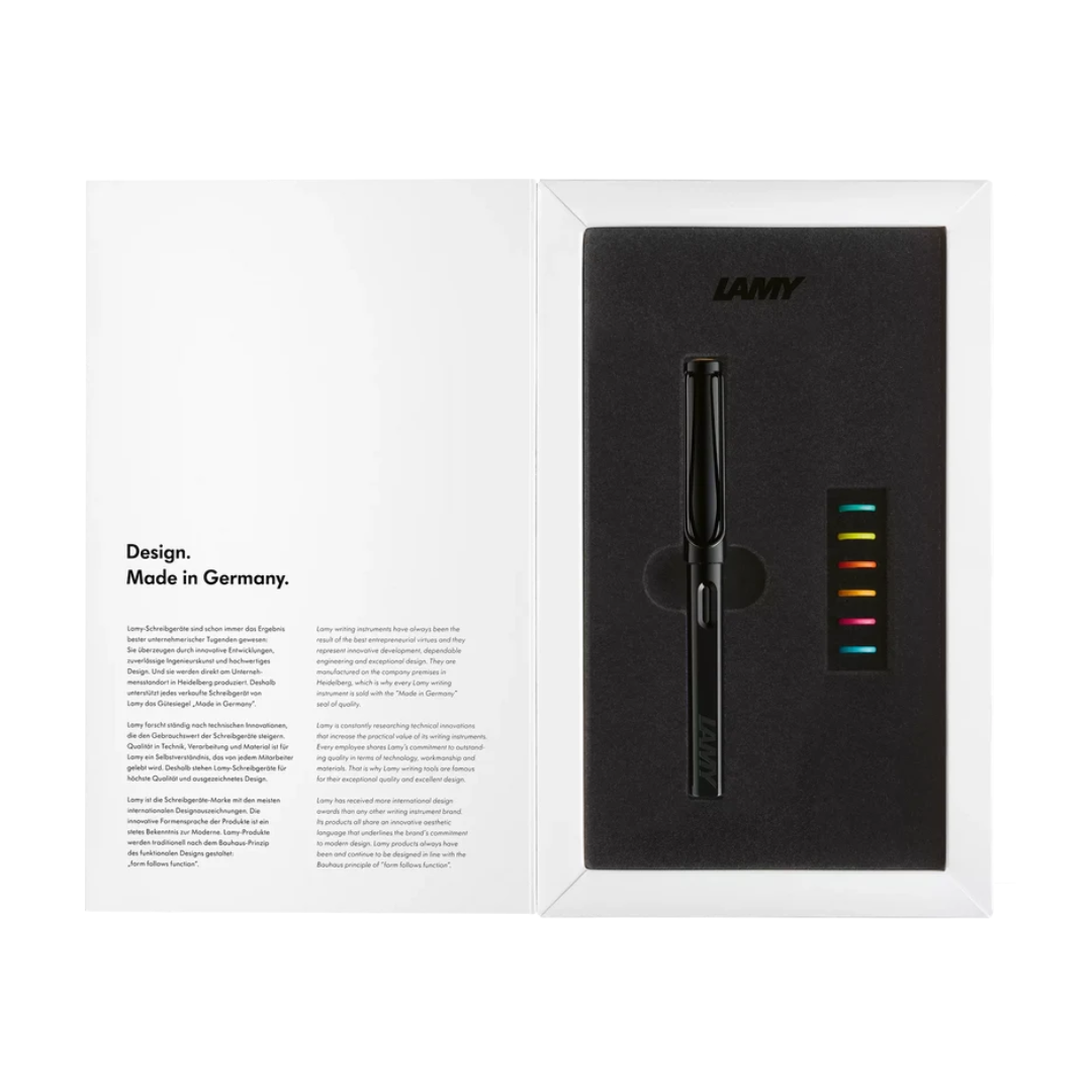 Lamy Safari Multicolor Fountain Pen Set