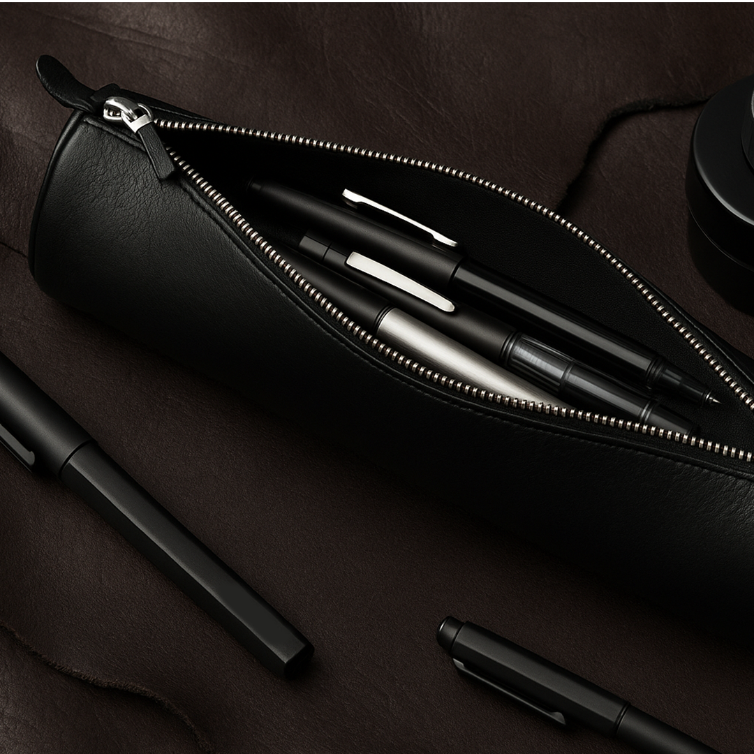 Lamy Leather Pencil Case Black