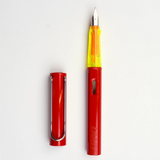 Lamy AL-star Special Edition Glossy Red Fountain Pen Set with Notebook