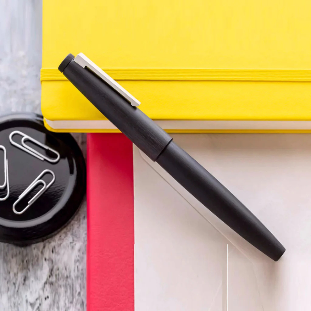 Lamy Black Medium Gold Nib Fountain Pen