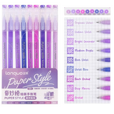 Blue Fruit Gel Pen 0.5mm Set of 9