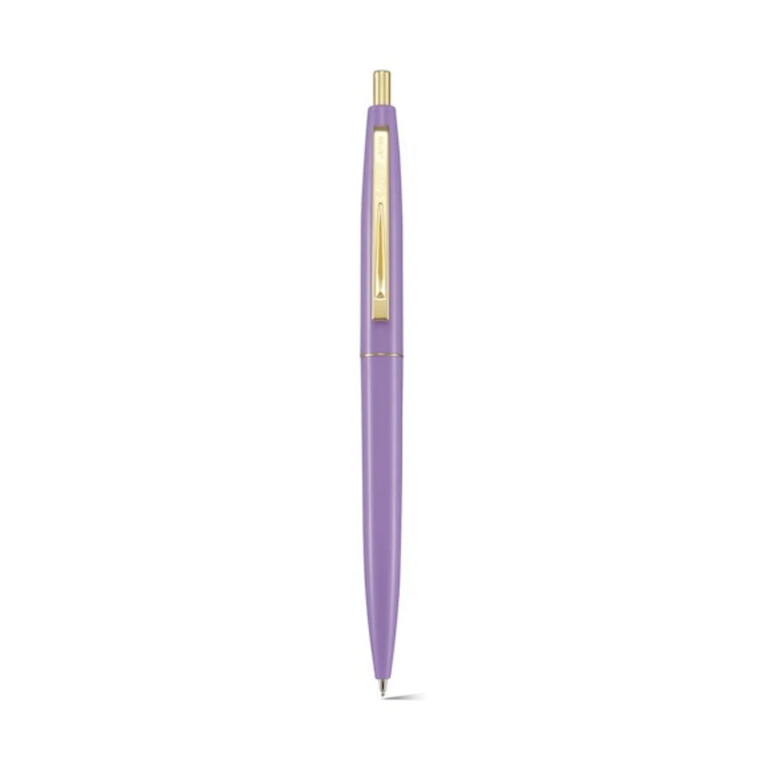Bic Ballpoint Pen Click Gold Black Ink