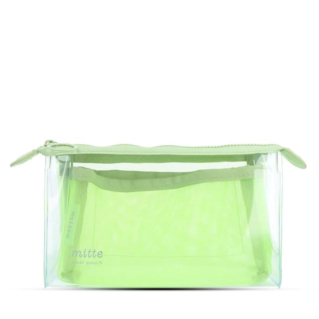 Sun Star Mesh Mitte Clear Pouch