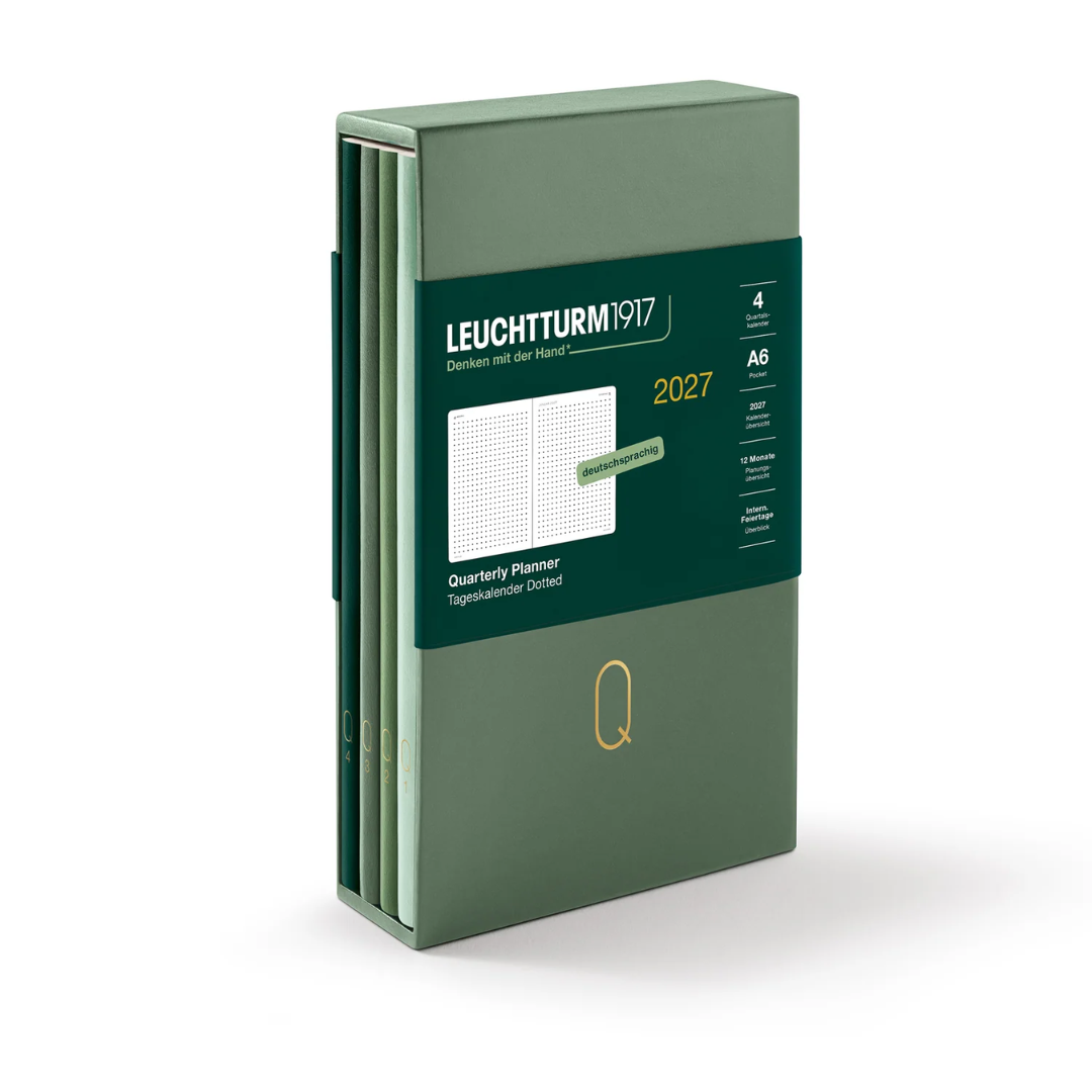Leuchtturm1917 2027 Quarterly Daily Planner Set