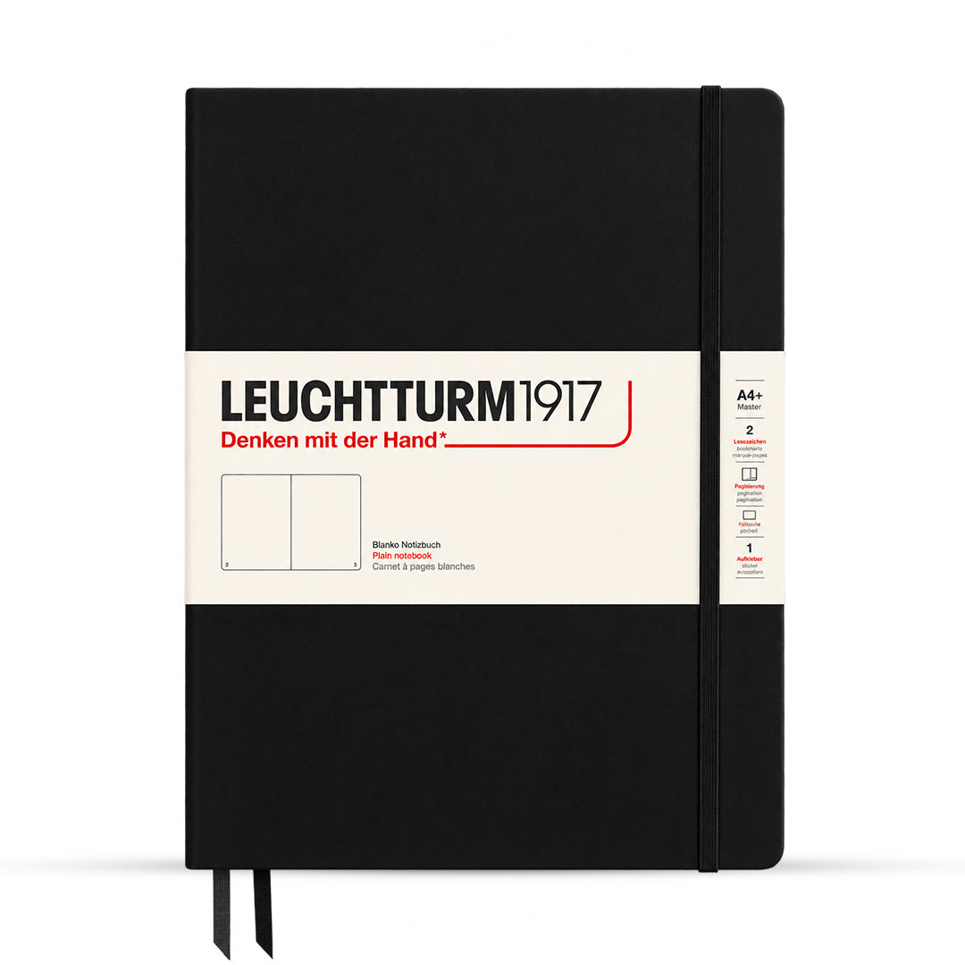 Leuchtturm1917 Ruled Notebook BLACK