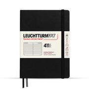 Leuchtturm1917 Ruled Notebook BLACK