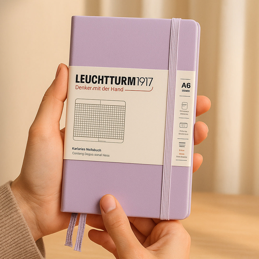 Leuchtturm Pocket A6 Grid Notebook